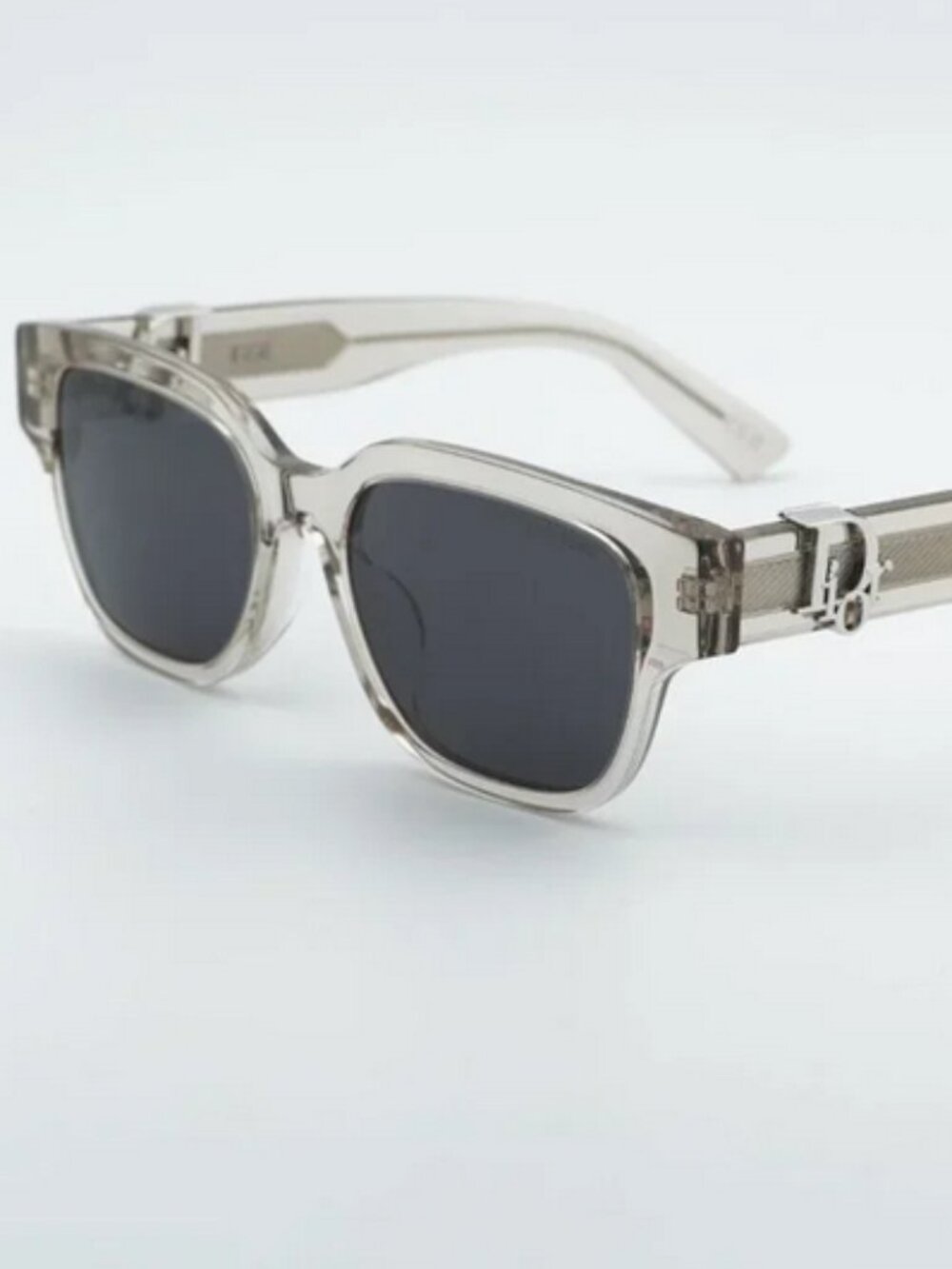 🤍NIB🤍 Dior Transparent Frame Sunglasses with Dark Gray Lenses